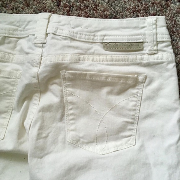 CALVIN KLEIN white jeans - Picture 4 of 4